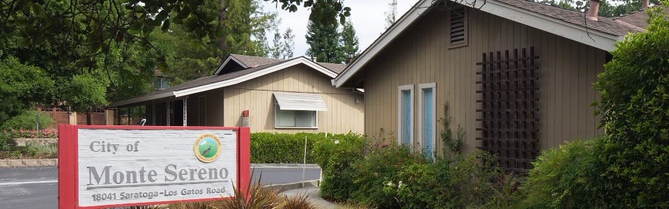 The post office and city hall in Monte Sereno, California