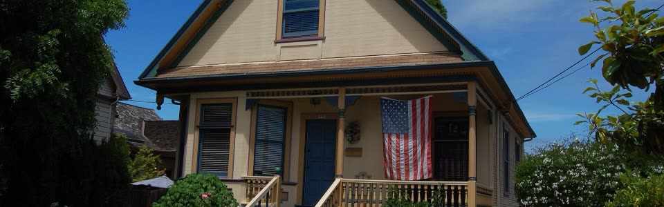 A craftsman bungalow on Magnolia Avenue in the Rose Garden area of San Jose