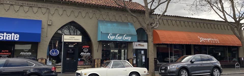 Storefronts on Lincoln Avenue in Willow Glen, San Jose